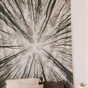 Urban Outfitters Trees from Below tapestry